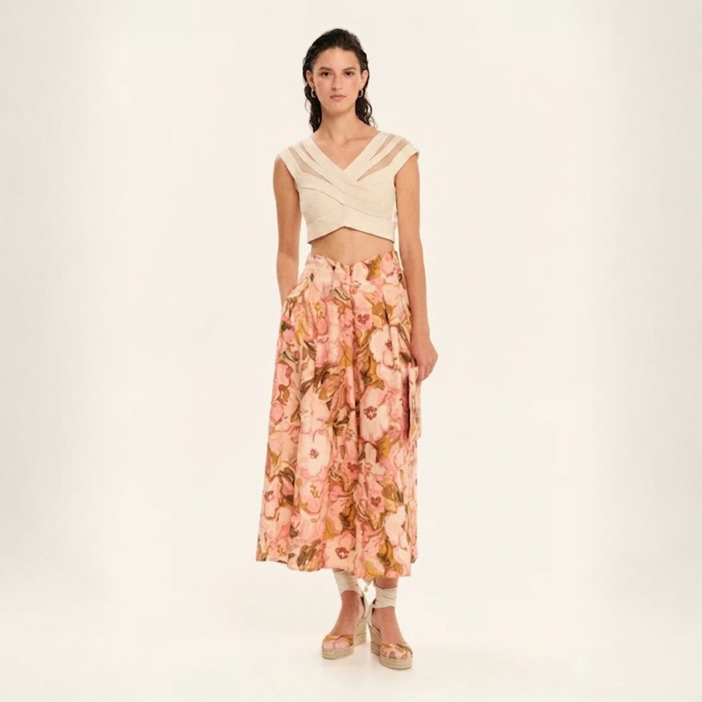 Magic Sunsets Knit Bra Top
