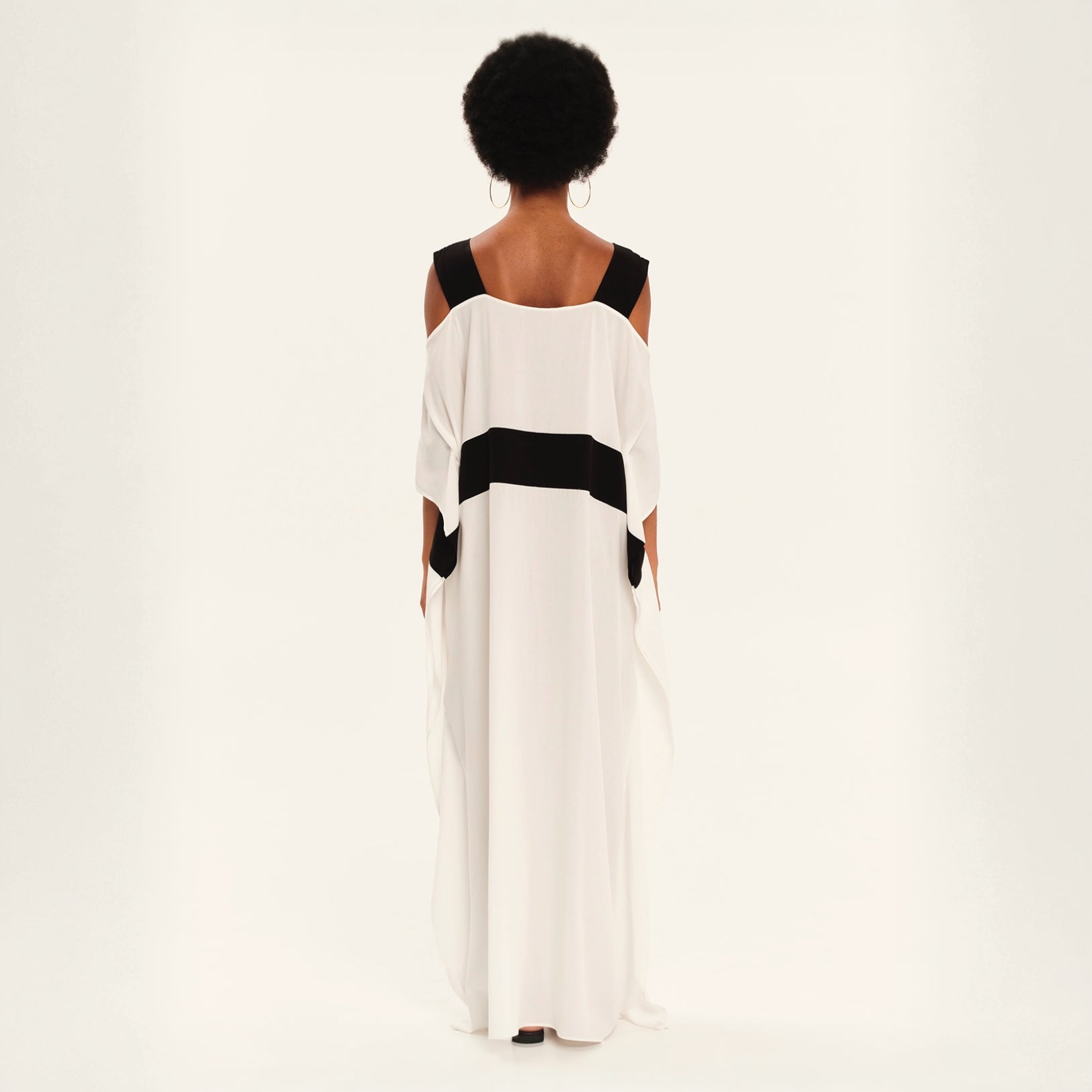 Dimensional Play Maxi Tunic Dress