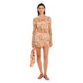 Handmade Garden Knit Longsleeve Mini Dress