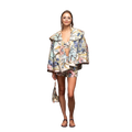 Vertigo Floral Short Jacket