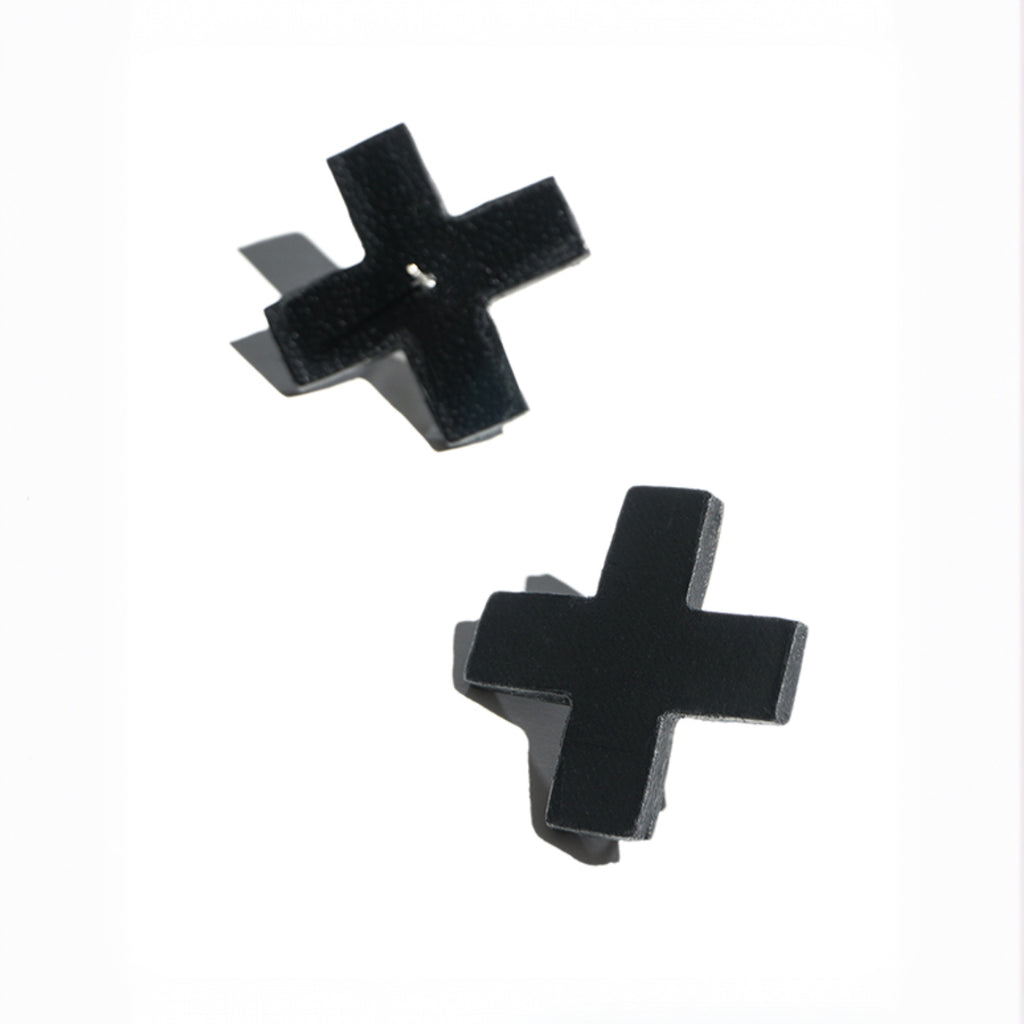 Cross X Earrings