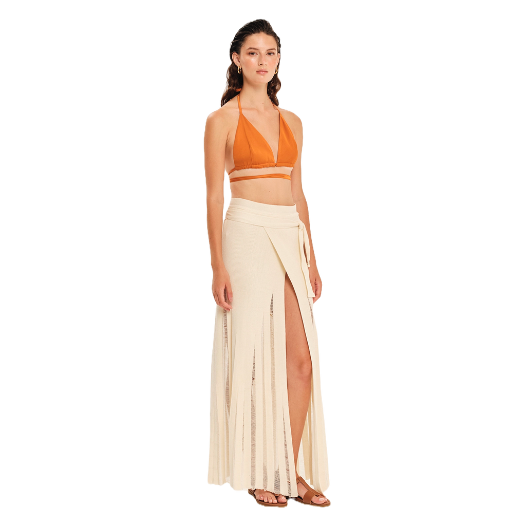 Magic Sunsets Knit Pareo Skirt