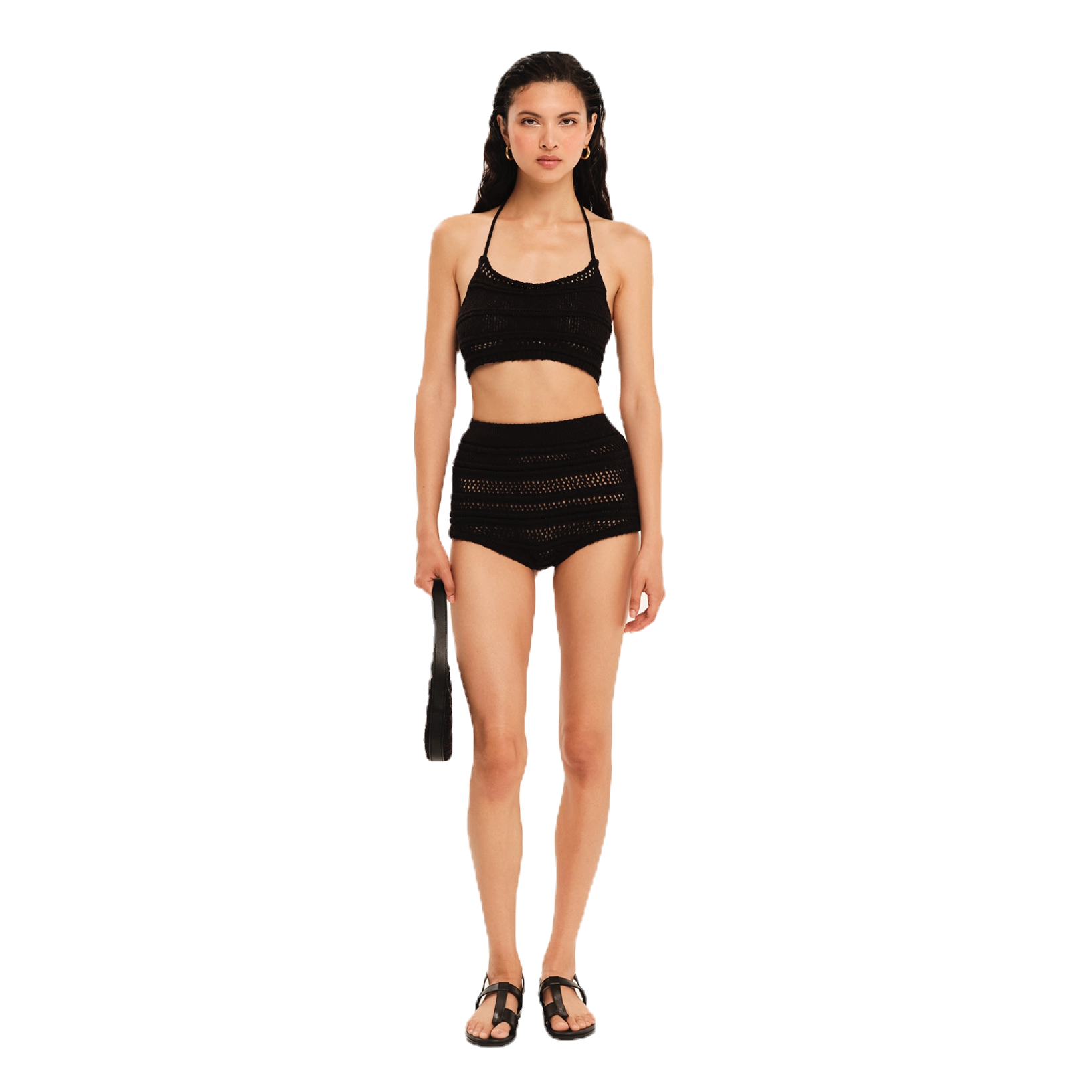 Sandy Lace Knit Bra