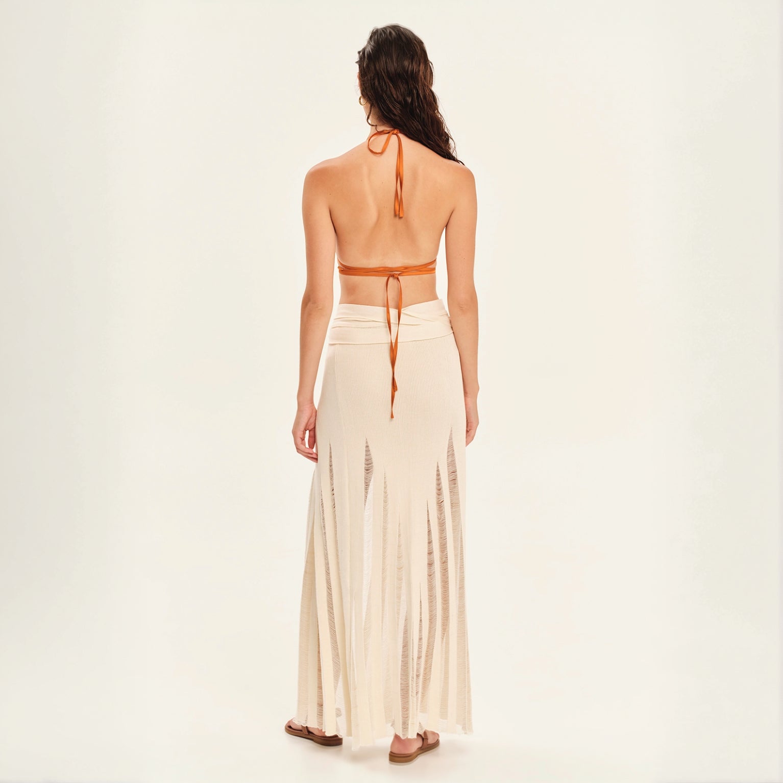 Magic Sunsets Knit Pareo Skirt