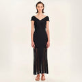 Magic Sunsets Knit Maxi Dress