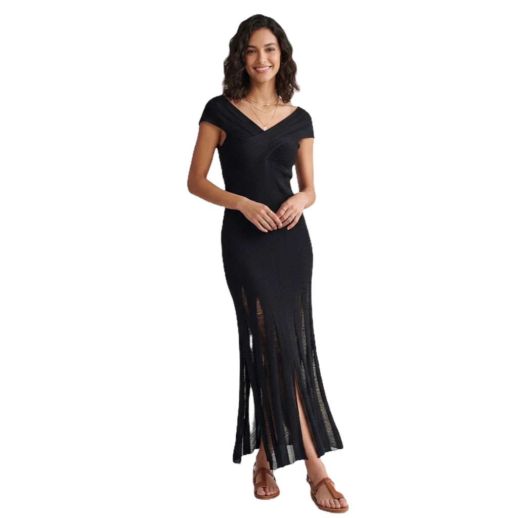 Magic Sunsets Knit Maxi Dress