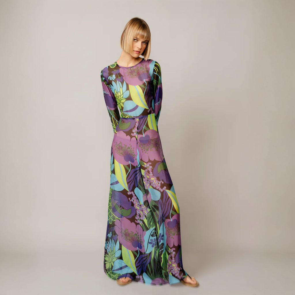 Aphrodite Long Silk Dress