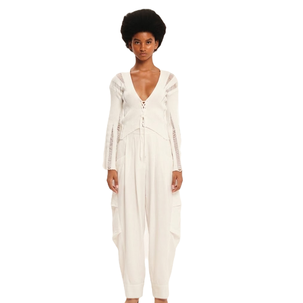 Secret Pleats Draped Trousers