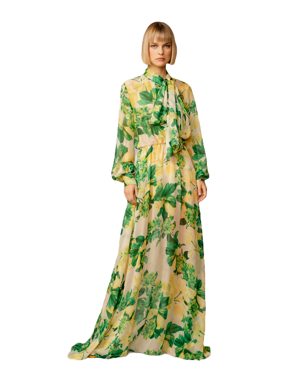 Marella Silk Long Dress