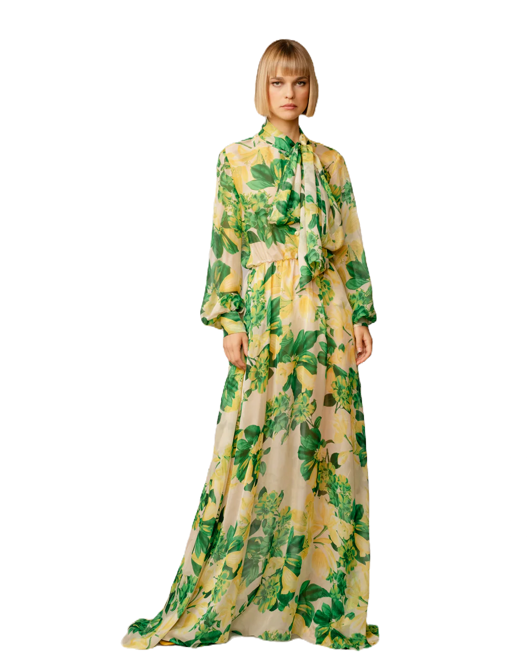 Marella Silk Long Dress