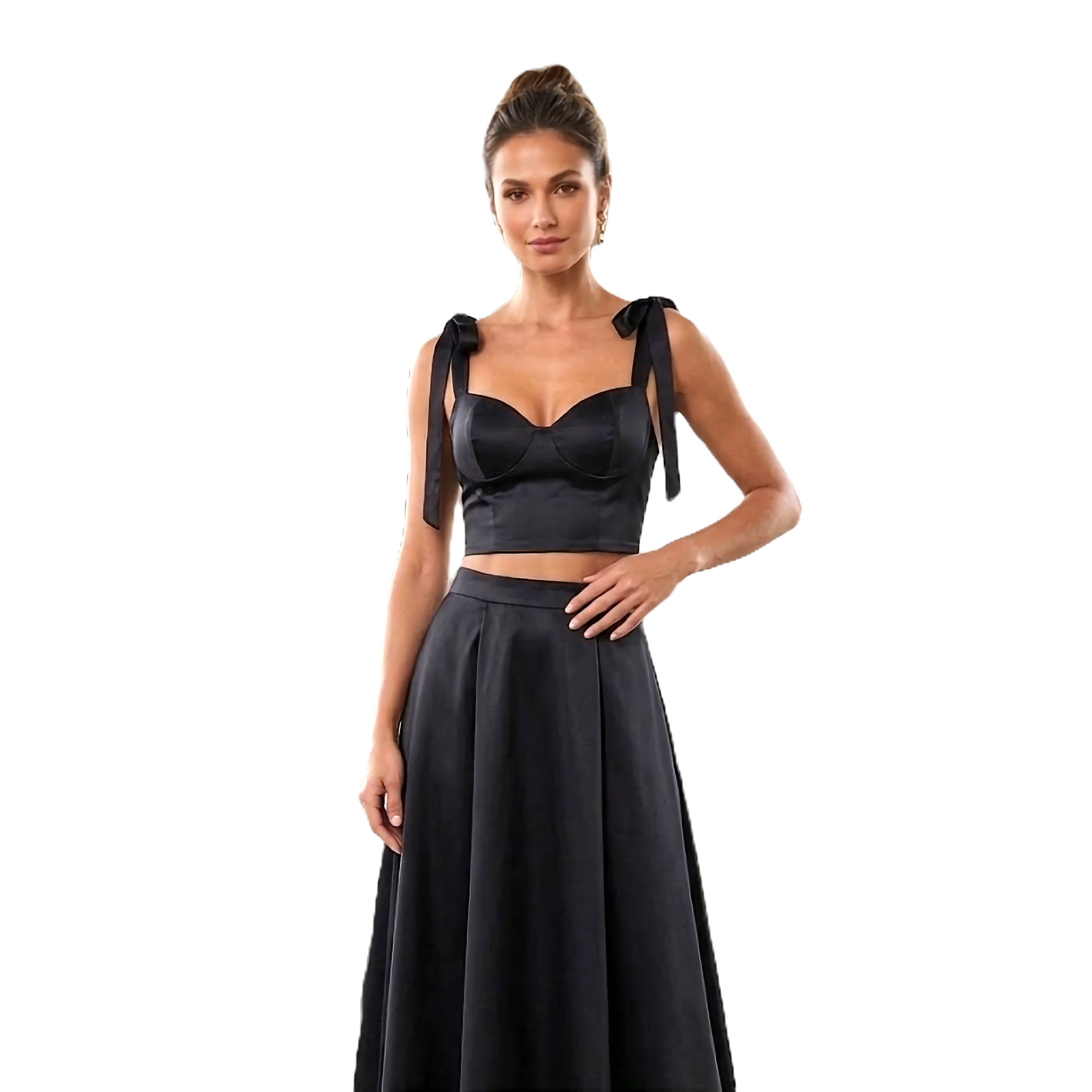 Satin Bustier
