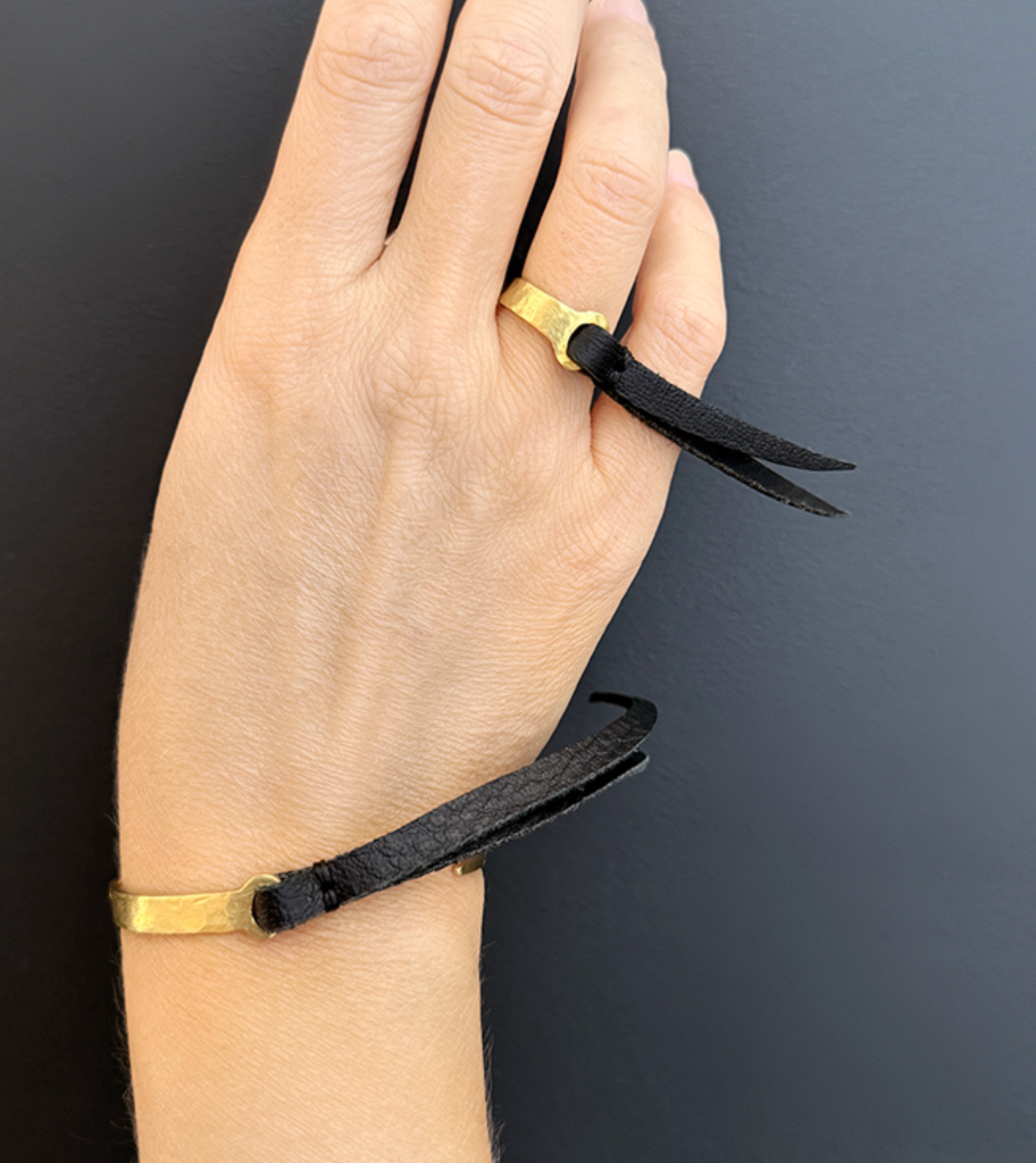 Spike FR Bronze Cuff