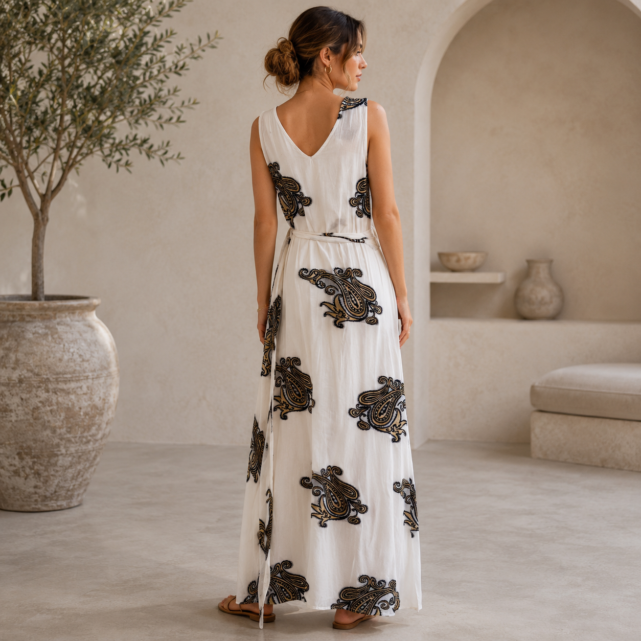 Valora Wrap Maxi Dress