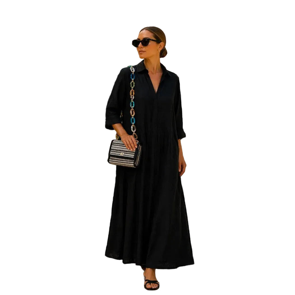 Woven Straw Flap Bag With Resin  Link Shoulder Strap