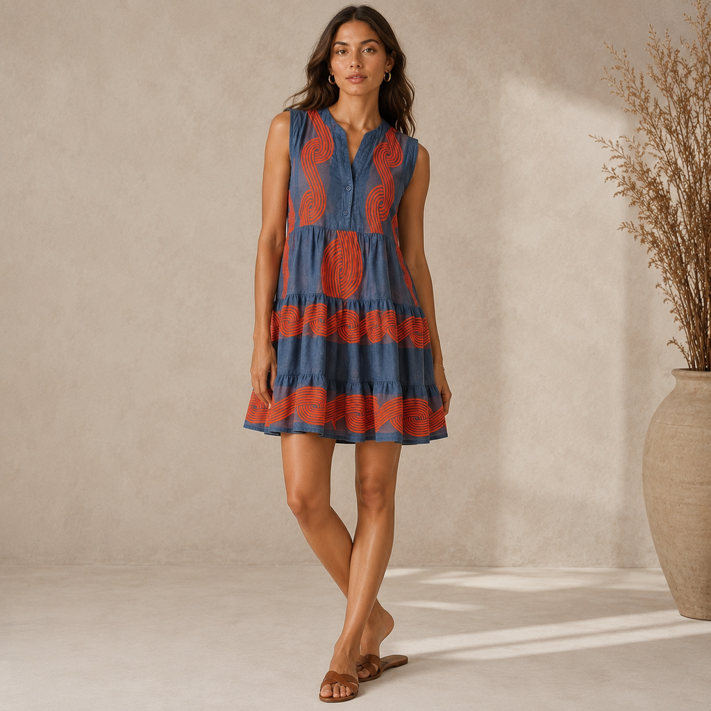 Kalamos Short Dress