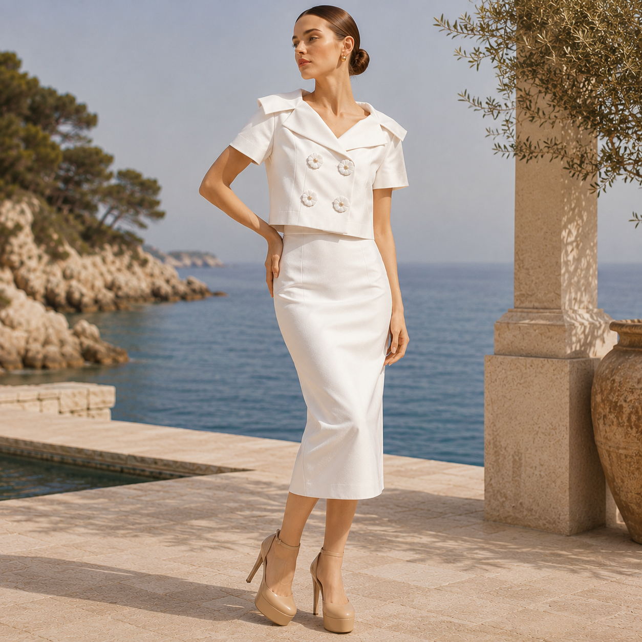 Yvonni Pencil Skirt