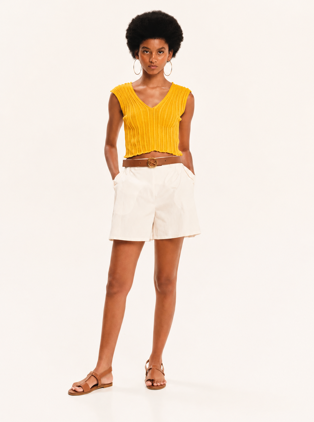 Archetypes Knitted Crop Top