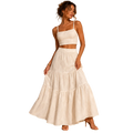 Milos Ivory Maxi Skirt Set