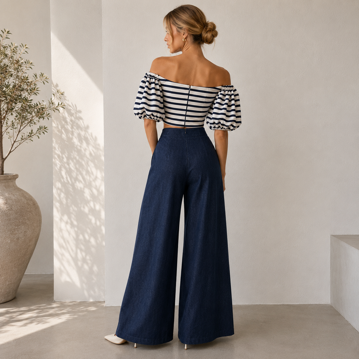 Venice Denim Runway Trouser
